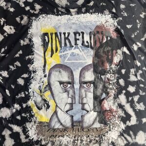 Pink Floyd Division Bell Tie Dye Graphic T-Shirt Rock Band Tee